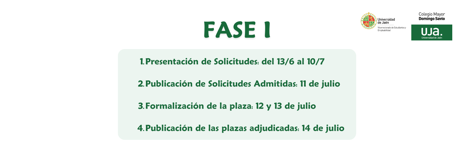 FASE ORDINARIA I
